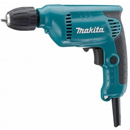 Дрель Makita 6413, 220В, 450Вт, сталь 10мм, дерево 25мм, 0-3000 об/мин, 1.3 кг