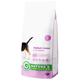 Natures Protection Medium Junior 7.5kg dog food