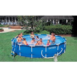 Бассейн каркасный Intex 56949, 457х107 см + аксессуары