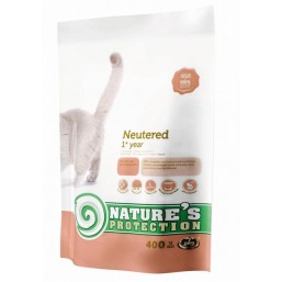 Natures Protection Neutered 400g cat food