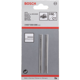 2 HOЖА ДЛЯ РУБАНКА 82ММ ПРЯМОЙ 2607000096 Bosch