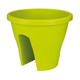 Горшок для перил Corsica Flower Bridge 30см lime green