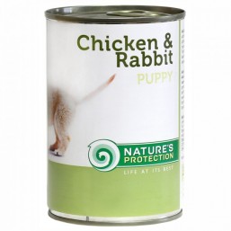 NP Puppy chicken & rabbit 800g dog food