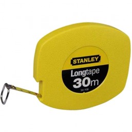 Stanley, 0-34-108, РУЛЕТКА ИЗМЕРИТЕЛЬНАЯ ДЛИННАЯ С МЕТАЛЛИЧЕСКИМ ПОЛОТНОМ 30М X 9,5MM