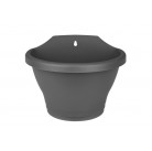 Горшок настенный Corsica 25см anthracite