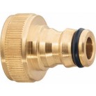Адаптер латунный, 1/2"-3/4", внутренняя резьба, с переходником PALISAD 65820