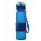Бутылка силиконовая «COMPACT DRINK» голубая SF 0060
