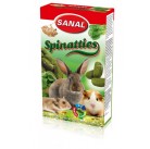 SK7710 SANAL (для грыз)  NEW Spinatties 45 г (Вкусное и полезное угощение с экстрактом шпината) (14/224 шт.)