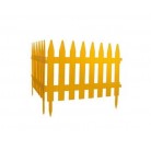 Забор декоративный "Кантри", 29 х 224 см, желтый PALISAD  65002