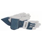 Защитные перчатки с вставками из бычьей кожи GL  SL 10, 10 пар