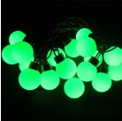 Гирлянда светодиодная для улицы LED-Ball, 5 м, 50 лампочек, зеленая