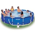 Каркасный сборно разборный бассейн Metal Frame Pool Intex 366x76