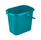 Ведро пластмассовое прямоугольное 16л, голубоееТМ Elfe light  92953