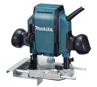 Фрезер Makita RP0900, 220В, 900Вт, цанга 8мм, база 145х110мм, 27000 об/мин, 2.7кг