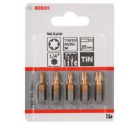 5 БИТ TORX10/15/20/25/30 25ММ TIN
