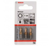 3 БИТ 25ММ TORX T20 TIN