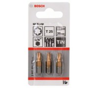 3 БИТ 25ММ TORX T25 TIN