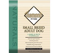 Diamond Naturals Small Breed L&R Для взрослых собак мелких пород, Ягненок с рисом 8,16 кг