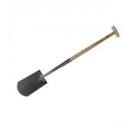 Английская дренажная лопата для прокладки канав и копки тяжелого грунта с узким полотном, длинна рук