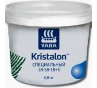 Удобрение Кристалон Специальный NPK 18-18-18 минеральное водорастворимое комплексное  0,8 кг