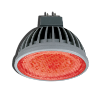 Лампа LED MR16-D 21 красный