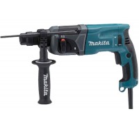 Перфоратор SDS-plus Makita HR2460, 220В, 780Вт, бетон 24мм, сталь 13мм, дерево 32мм, 0-1100 об/мин, 0-4500 уд/мин, чемодан, 2.8 кг