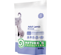 Natures Protection Dog Adult with Lamb 500g dog food