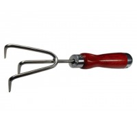 Рыхлитель 3-зубый, нержавеющая сталь, деревянная ручка  PALISAD MASTER 62370
